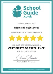 Certificate Of Excellence RHS